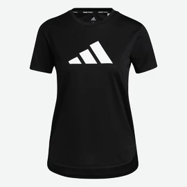 Adidas Bos Logo Tee für Frauen Schwarz/Weiß