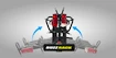 Anhängerkupplungs-Fahrradträger BuzzRack Scorpion PRO 3