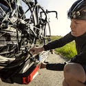 Anhängerkupplungs-Fahrradträger Thule EasyFold XT 2B 13pin Black w/o Bag and Rim Protector