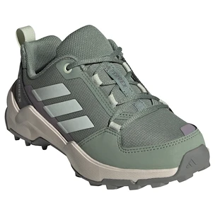 Baby im Freien adidas Terrex AX4R Silver Green/ Linen Green/Preloved Fig  UK 1