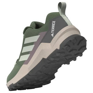 Baby im Freien adidas Terrex AX4R Silver Green/ Linen Green/Preloved Fig  UK 1