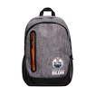 Backpack Forever Collectibles Heather Grey Bold NHL Edmonton Oilers