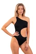 Badehose Nebbia  One Shoulder Asymmetrical Monokini 459 Black  M