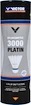 Badmintonbälle Victor  Nylon Shuttle 3000 Platin - White (6 Pack)