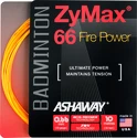 Badmintonsaite Ashaway ZyMax 66 Fire Power Orange