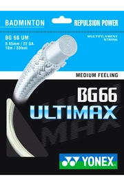 Badmintonsaite Yonex BG 66 Ultimax 10m (0.65 mm)