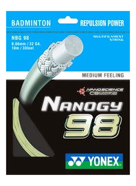 Badmintonsaite Yonex Nanogy NBG98 10m (0.66 mm)