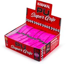 Basisgriffband Karakal PU Super Grip Box 24 Pcs. Pink