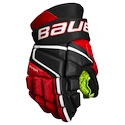 Bauer Vapor 3X black/red  Eishockeyhandschuhe, Junior