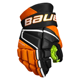 Bauer Vapor 3X - MTO Black/orange Eishockeyhandschuhe, Junior