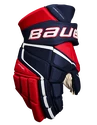 Bauer Vapor 3X PRO navy/red/white  Eishockeyhandschuhe, Intermediate