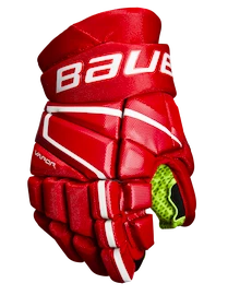 Bauer Vapor 3X red Eishockeyhandschuhe, Junior