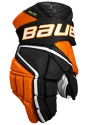 Bauer Vapor Hyperlite - MTO black/orange  Eishockeyhandschuhe, Intermediate