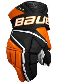Bauer Vapor Hyperlite - MTO black/orange Eishockeyhandschuhe, Senior