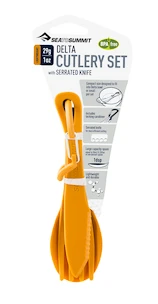 Besteck Sea to summit  Delta Cutlery Set Orange