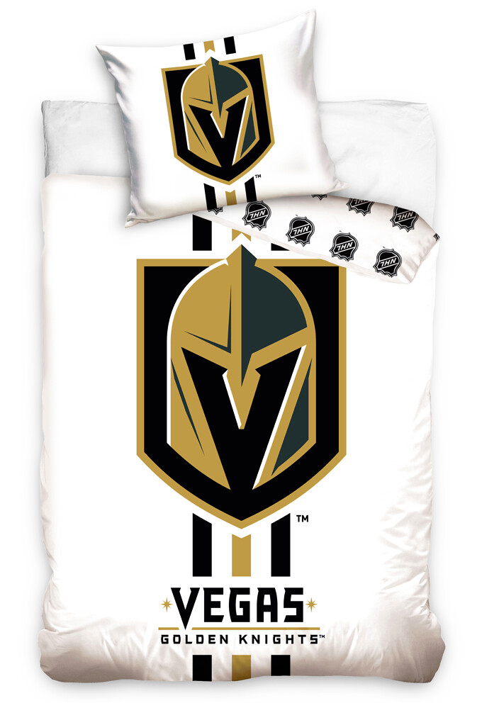 Bettwäsche NHL Vegas Golden Knights White
