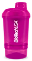 BioTech USA BioTech Šejkr Wave+ Nano 300 ml + 150 ml Rosa