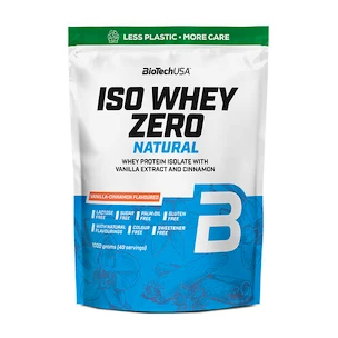 BioTech USA Iso Whey Zero Natural 1000 g Strawberry