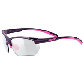 Brille Uvex Sportstyle 802 Small Vario purple pink mat