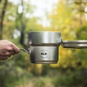 Campinggeschirr Alb  Ešus Alb Hliník 3-dílný