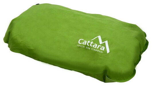 Cattara selbstaufblasendes Kissen 50x30x13cm grün