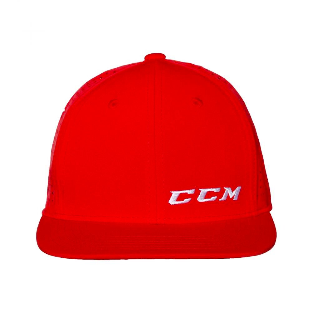 CCM Klein Logo Flache Krempe Cap JR