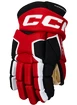 CCM Tacks AS 580 black/red/white  Eishockeyhandschuhe, Senior