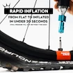 CO2-Pumpenaufsatz mit Kartuschen-Set PEATY'S  Mtb (25g) - gold (ppr-hti-mtb-gld-12)