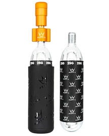 CO2-Pumpenaufsatz mit Kartuschen-Set PEATY'S Mtb (25g) - mango (ppr-hti-mtb-mng-12)