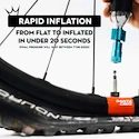 CO2-Pumpenaufsatz mit Kartuschen-Set PEATY'S  Mtb (25g) - punch (ppr-hti-mtb-pun-12)