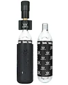 CO2-Pumpenaufsatz mit Kartuschen-Set PEATY'S  Road & gravel (16g) - black (ppr-hti-rag-blk-12)