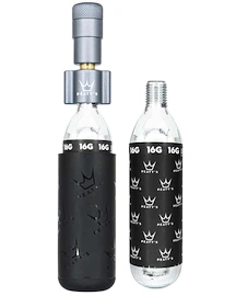CO2-Pumpenaufsatz mit Kartuschen-Set PEATY'S Road & gravel (16g) - slate (ppr-hti-rag-slt-12)