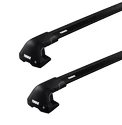 Dachträger Thule Edge Black Audi A3 Sportback (8P) 5-T Hatchback Normales Dach 04-12