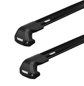 Dachträger Thule Edge Black BMW 3-Series GT 5-T Hatchback Befestigungspunkte 13-20