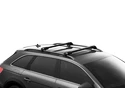 Dachträger Thule Edge Black Opel Astra 5-T Estate Dachreling 92-97