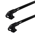 Dachträger Thule Edge Black Renault Clio (Mk IV) 5-T Hatchback Normales Dach 13-19