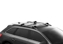 Dachträger Thule Edge Volkswagen Cross Golf 5-T Hatchback Dachreling 06-14