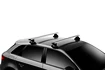 Dachträger Thule mit EVO WingBar Audi A5 Sportback 5-T Hatchback Normales Dach 17+