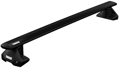 Dachträger Thule mit EVO WingBar Black Audi A6 4-T Sedan Normales Dach 19-24