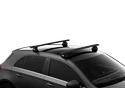 Dachträger Thule mit EVO WingBar Black Fiat Scudo 5-T Van Befestigungspunkte 07-16