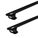 Dachträger Thule mit EVO WingBar Black Ford Transit Connect 4-T Van Befestigungspunkte 03-13