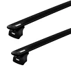 Dachträger Thule mit EVO WingBar Black Mazda Atenza 5-T Hatchback Befestigungspunkte 02-07