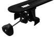 Dachträger Thule mit EVO WingBar Black Nissan Interstar 4-T Van Befestigungspunkte 21-24