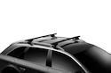 Dachträger Thule mit EVO WingBar Black Toyota Echo 3-T Hatchback Normales Dach 04-08