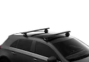 Dachträger Thule mit EVO WingBar Black Toyota Highlander 5-T SUV Bündige Schienen 14-20