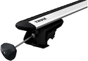 Dachträger Thule mit EVO WingBar Mitsubishi Pajero Sport 5-T SUV Dachreling 00-06