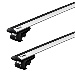 Dachträger Thule mit EVO WingBar Mitsubishi Pajero TR4 5-T SUV Dachreling 10-21