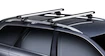 Dachträger Thule mit SlideBar Daewoo Matiz 5-T Hatchback Dachreling 01-05