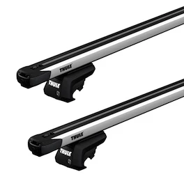 Dachträger Thule mit SlideBar Jeep Cherokee Renegade 5-T SUV Dachreling 05-13