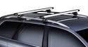Dachträger Thule mit SlideBar Porsche Cayenne 5-T SUV Dachreling 10-17